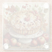 Untersetzer für Apfelkuchen (Rückseite)