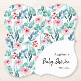 Untersetzer für Babydusche mit niedlichem Design.