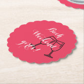 Untersetzer für Bachelorette in rosa Zoll (angewinkelt)