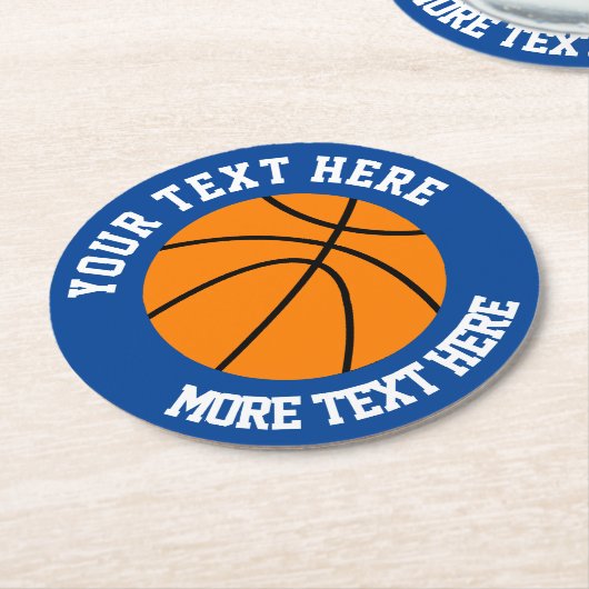 Untersetzer für Basketball (Angewinkelt)