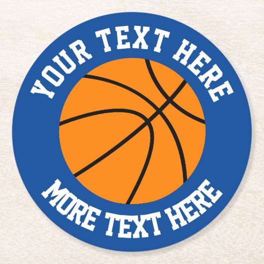 Untersetzer für Basketball (Vorderseite)