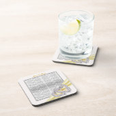 Untersetzer für benutzerdefinierte Herz-Lemon-Mult (Rechte Seite)