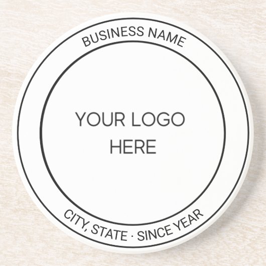 Untersetzer für benutzerdefinierte Logos: Präsenta (Vorne)