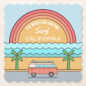 Untersetzer für benutzerdefinierte Position Surfer (Vorderseite)