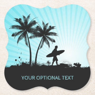 Untersetzer für benutzerdefiniertes Textpapier für