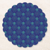 Untersetzer für Blumenmuster (Vorderseite)