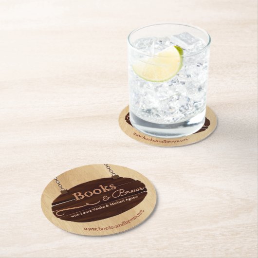Untersetzer für Bücher und Brews (Vor Ort)