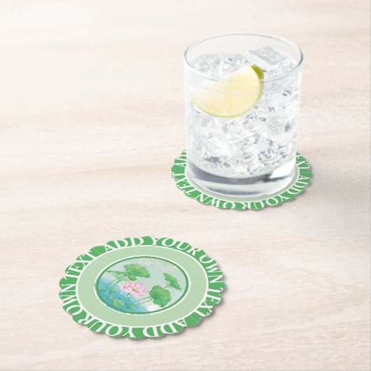 Untersetzer für cooles Entwurfspapier (Vor Ort)