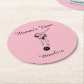 Untersetzer für Damen-Team Bowlers (Angewinkelt)