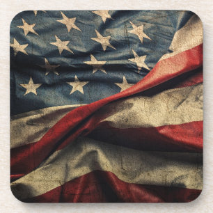 Untersetzer für das Design von Flag-Fabric