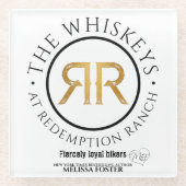 Untersetzer für das Logo "Whiskeys" (Vorderseite)