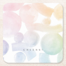 Untersetzer für das Muster von Wasserfarben