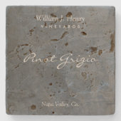 Untersetzer für den individuellen Schieferwanderwe (Vorderseite)