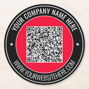 Untersetzer für den QR-Code für benutzerdefinierte