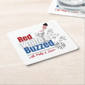 Untersetzer für den Unabhängigkeitstag oder Memori (angewinkelt)