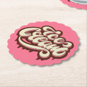 Untersetzer für die benutzerdefinierte Farbe Eiscr (angewinkelt)