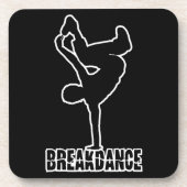 Untersetzer für die Breakdance-benutzerdefinierte (Vorderseite)