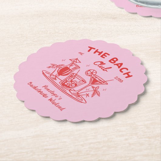 Untersetzer für die Dekoration von Retro-Junggesel (angewinkelt)