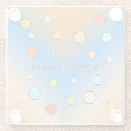 Untersetzer für die individuell anpassbare Blindgl (Rückseite)