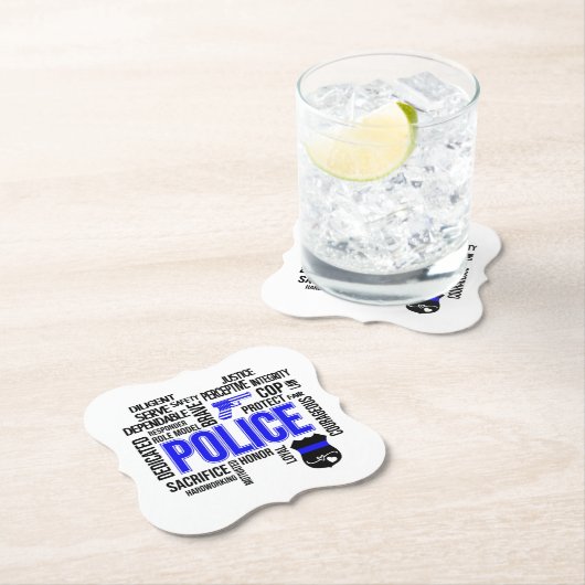 Untersetzer für die polizeiliche Beschreibung (Vor Ort)