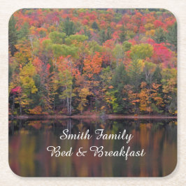 Untersetzer für Farbdruckpapier im Herbst