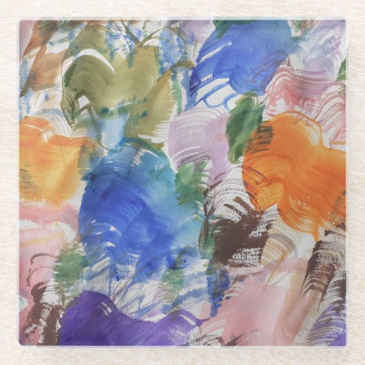 Untersetzer für Farbschweißglas (Vorderseite)