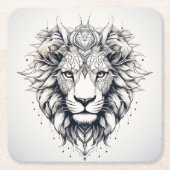 Untersetzer für geometrische Löwenkoppler (Vorderseite)