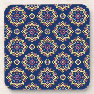 Untersetzer für geometrische Muster in Boho - Set