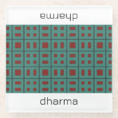 Untersetzer für geometrisches Design (Vorderseite)