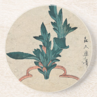 Untersetzer für gepunktete Pflanze