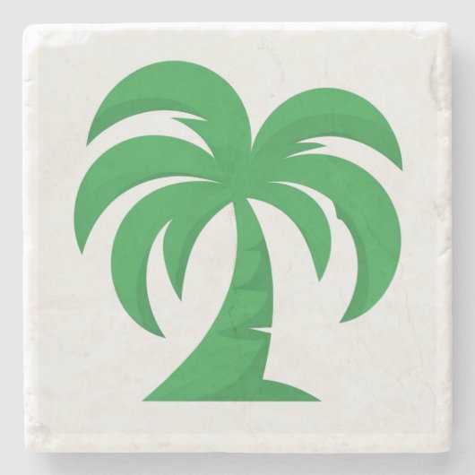 Untersetzer für grün geometrische Struktur (Vorderseite)