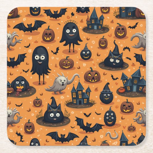 Untersetzer für Halloween (Vorderseite)