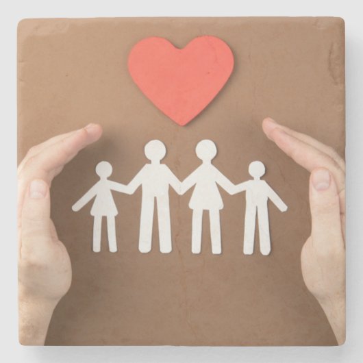 Untersetzer für Hände und Papier für Personen ✋ (Vorderseite)