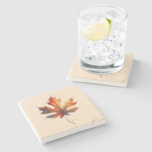 Untersetzer für Herbstleaf (Seitenansicht)