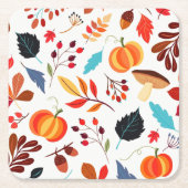 Untersetzer für Herbstmuster (Vorderseite)