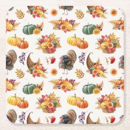 Untersetzer für herkömmliches Erntedank (Vorderseite)