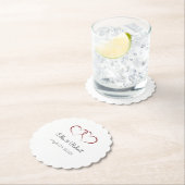 Untersetzer für Hochzeitsfeier (Vor Ort)