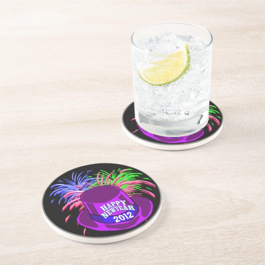 Untersetzer für Hut und Feuer im Neujahr (Seite)