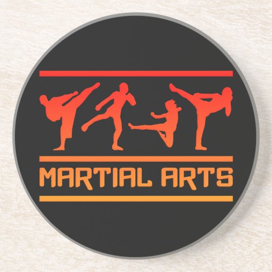 Untersetzer für Kampfkunst (Vorne)
