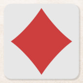 Untersetzer für Kartenspieler - Diamond (Vorderseite)
