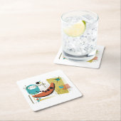 Untersetzer für klassisches Retro-Redux-Papier (Vor Ort)