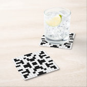 Untersetzer für Kreuzworträtsel-Designpapier (Vor Ort)