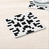 Untersetzer für Kreuzworträtsel-Designpapier (angewinkelt)