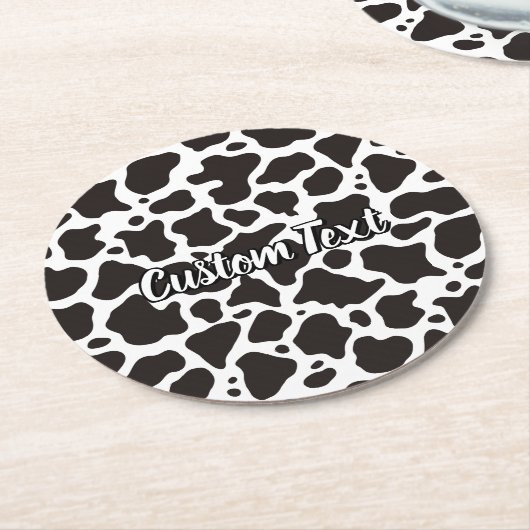 Untersetzer für Kuhmuster (Angewinkelt)