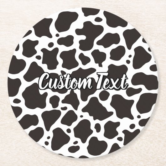 Untersetzer für Kuhmuster (Vorderseite)