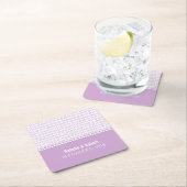 Untersetzer für lila Gek Chic Binary Code (Vor Ort)