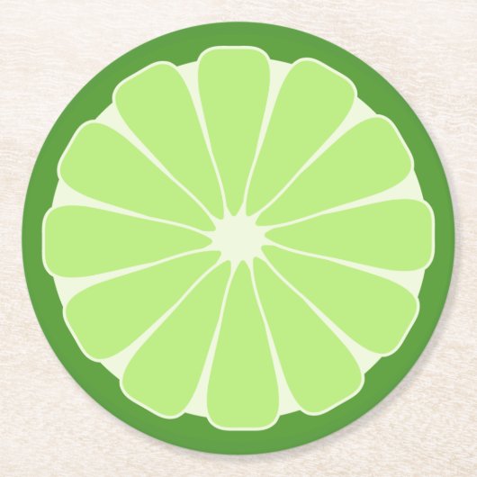 Untersetzer für Limone Papierscheiben (Vorderseite)