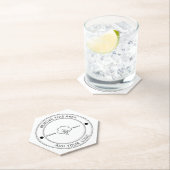 Untersetzer für Minimalistische Firmenlogos (Vor Ort)