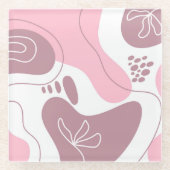 Untersetzer für Minimalistisches Muster (Vorderseite)