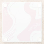 Untersetzer für Minimalistisches Muster (Rückseite)